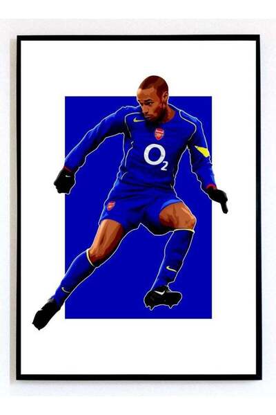 urbantrands Thierry Henry Wall Art Poster with Frame
