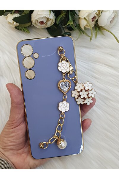 Aksesuarda Moda حافظة TECNO POVA 4 المتوافقة مع TECNO POVA 4 ذهبية اللون ومفص...