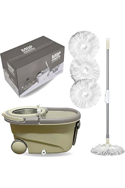 XAVORA 360° Rotating Microfiber Spin Mop & Magic Bucket Set