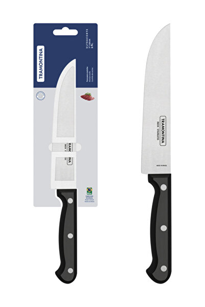 TRAMONTINA سكين مطبخ ألتراكورت 7 بوصات بشفرة من الفولاذ المقاوم للصدأ ومقبض م...