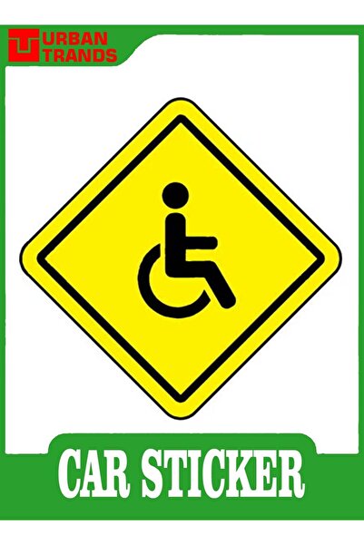 urbantrands Handicapped Sign Stickers For Car