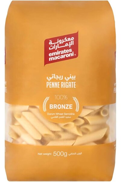 Emirates Macaroni Bronze Penne Rigate 500g