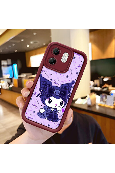 Hontinga حافظة هاتف من السيليكون الرقيق المتوافقة مع Infinix Hot 50i، نمط كرت...