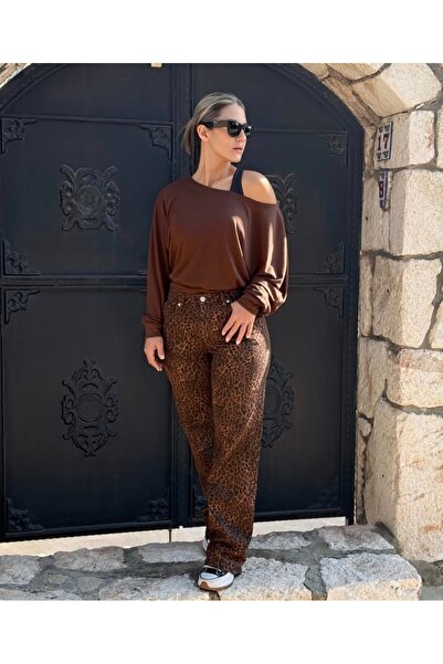 Tuba Leopar Kot Pantolon