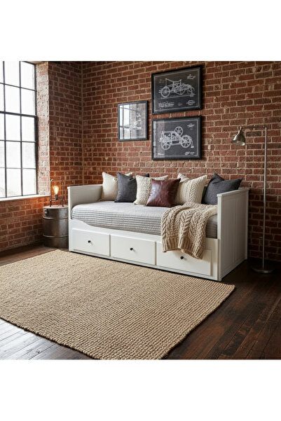 UPR HOME Hemnes Divan Uyumlu Katlanır Sünger Yatak 160x200x12 cm