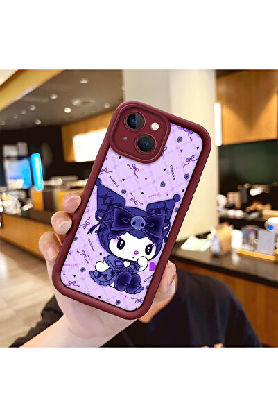 Hontinga iPhone 13 Compatible Thin Silicone Phone Case Anti-Drop Cartoon Pattern