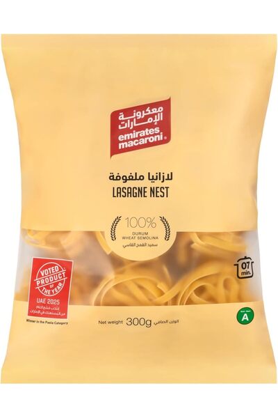Emirates Macroni Emirates Macaroni Lasagne Nest 300G