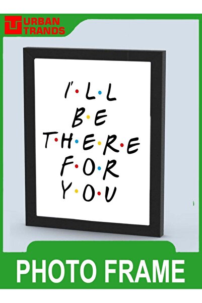 urbantrands ملصق "سأكون بجانبك" مع إطار