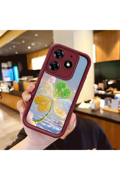 Hontinga حافظة هاتف من السيليكون الرقيق المتوافقة مع هاتف Tecno Spark 10 Pro ...