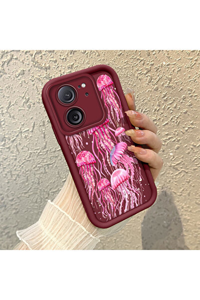 Hontinga حافظة هاتف من السيليكون الناعم بنمط ميديوزا متوافقة مع كاميرا Xiaomi...