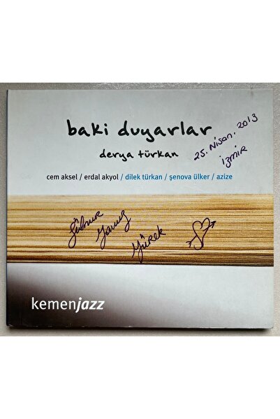 Ada Müzik Baki Duyarlar Derya Türkan Kemanjazz Cd