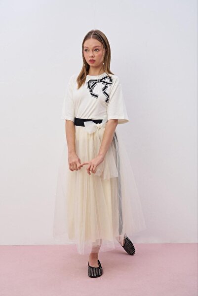 LOCO LOCO Fusta lungă din tul pentru fetiță