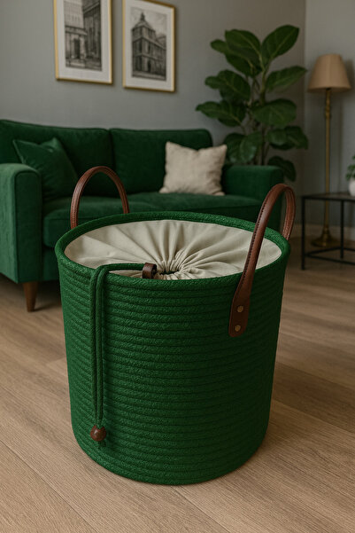 MaVaux بطانة من الشريط المطاطي، مقبض جلدي مزخرف، يبرز انحناءات الجسم سلة متين...