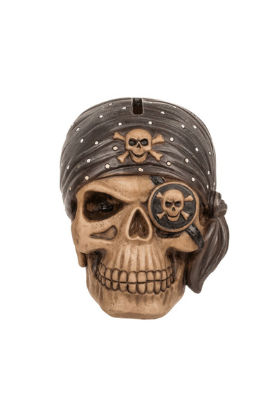 OEM Pirate Skull Pattern Piggy Bank