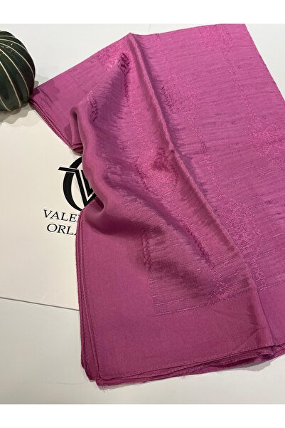 Valentino Orlandi Pamuk Floş Jakar Şal