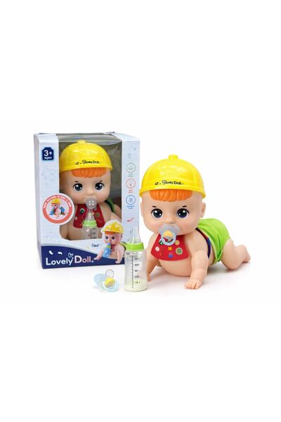 NASYONEL TOYS Lovely Doll Biberonlu Bebek Oyuncak – Emzikli ve Aksesuarli Oyu...