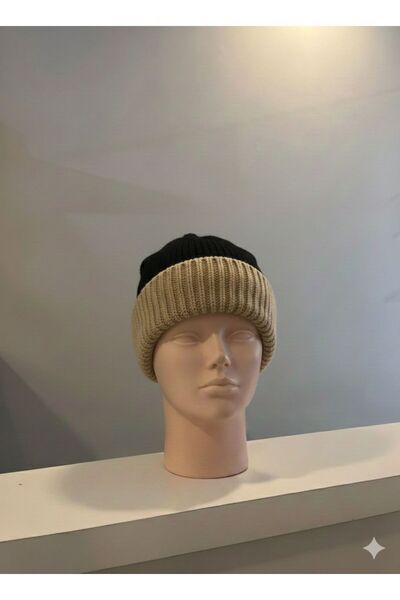 RAFF MAĞAZA قبعة نسائية من فرو المنك الأسود