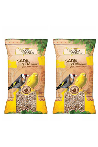 Gold Wings Evcil Hayvan SADE KUŞ Yemi 2'li Paket
