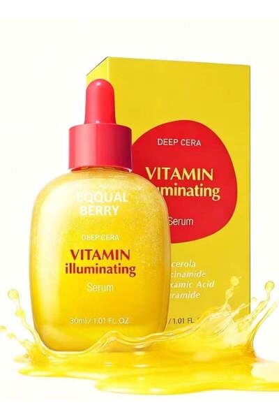 EQQUALBERRY Equalberry Skin Brightening Serum with Vitamin C and Niacinamide ...