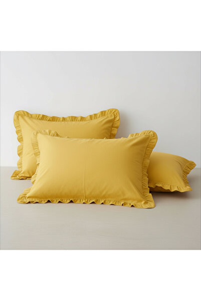 By Masuaa غطاء وسادة مكشكش قطعتين 100% قطن نسيج أكفيل |   قطن |