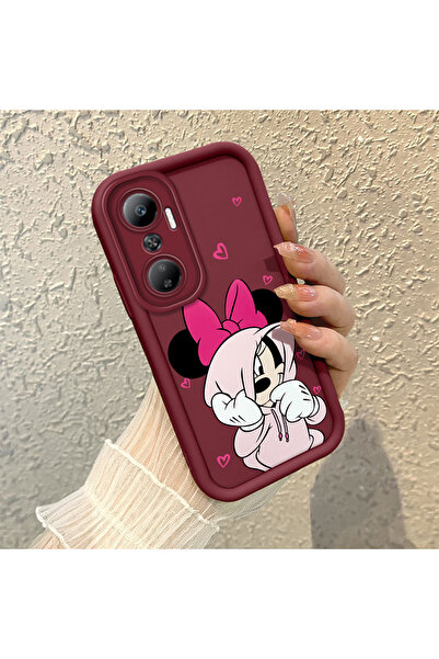 Hontinga حافظة هاتف من السيليكون الناعم بنمط لطيف متوافقة مع كاميرا Infinix H...