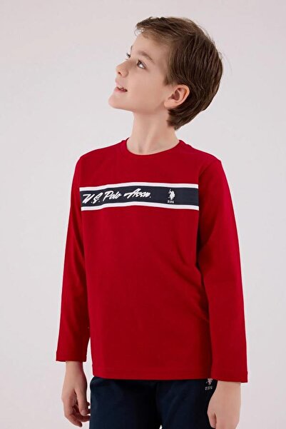 U.S. Polo Assn. Kids U.S. Polo Assn US2210-G Set de pijamale pentru băieți