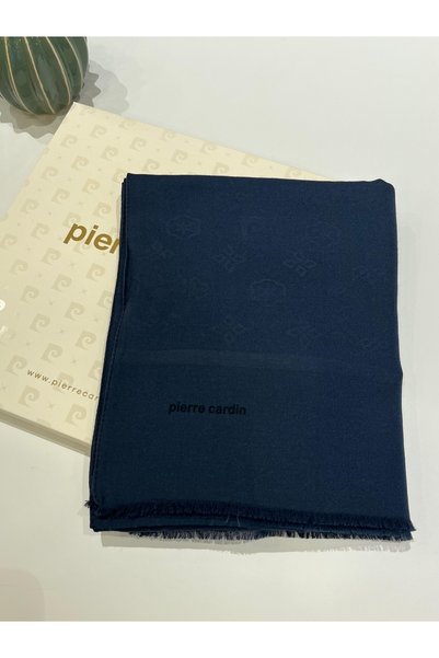 Pierre Cardin Pamuk Monogram Şal