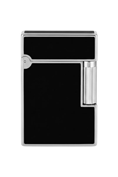 S.T. Dupont Line 1 Siyah - Gümüş Puro Çakmağı