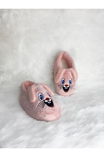 Büşra Sultan Ayakkabı & Çanta Kız Çocuk Açık Pembe Tavşan Hayvan Figürlü Çocu...