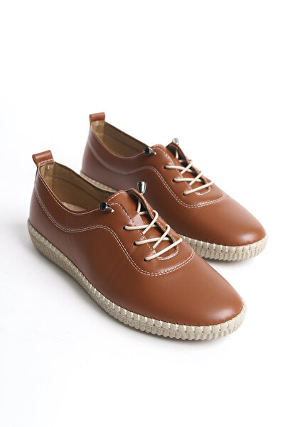 DELSOLERA Women's Tan Orthopedic Sole Orthopedic Smart Lacing Casual Comforta...