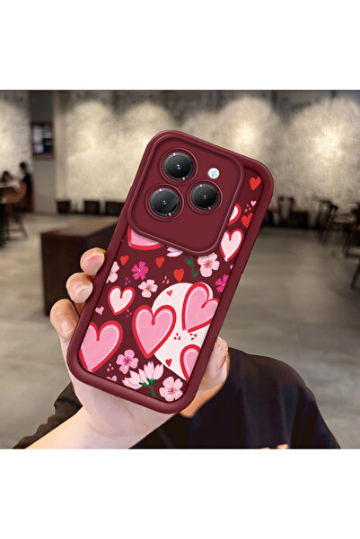 Hontinga حافظة هاتف من السيليكون الرقيق المتوافقة مع هاتف Infinix Hot 40/40 P...