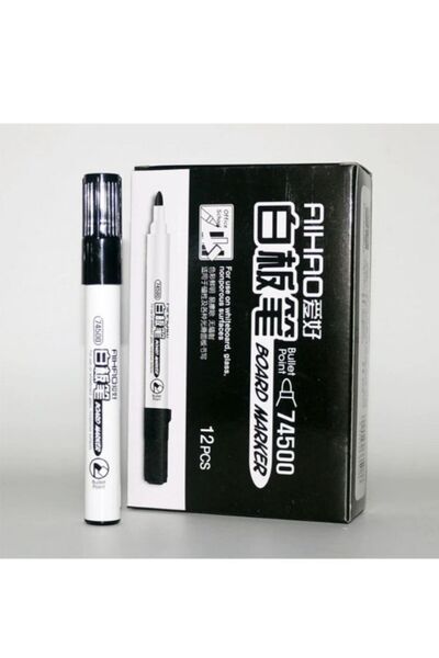 Aihao Board Marker Maxx 290 round tip 3-5mm black SET 2PCS