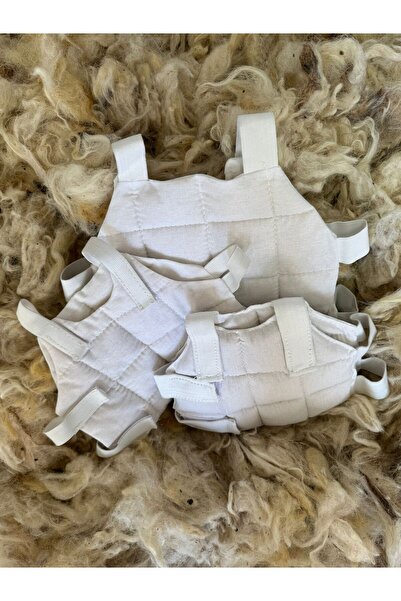 EMYU TEKSTİL Yıkanmamış Koyun Yünü Dolgulu,Çocuk Korse, Kesen Korse, Korsesi,...