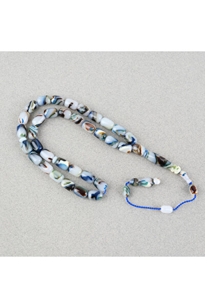 LapisDo Capsula sistemului Arizona Katalin croială 8x12mm Tesbih - Albastru Alb