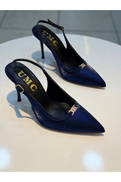 Alphus Serrace Buckle Open Back Stylish Siteletto