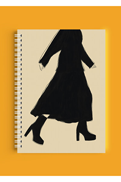 ARTHOUSECOLLECTIVE A4 Spiral Notebook - Unlined School Notebook - 80 Sheets /...