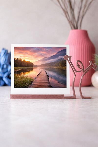 Mayah Concept Dekoratif Fotoğraflık – Figür Tasarımlı Masa Üstü Fotoğraf Tutucu