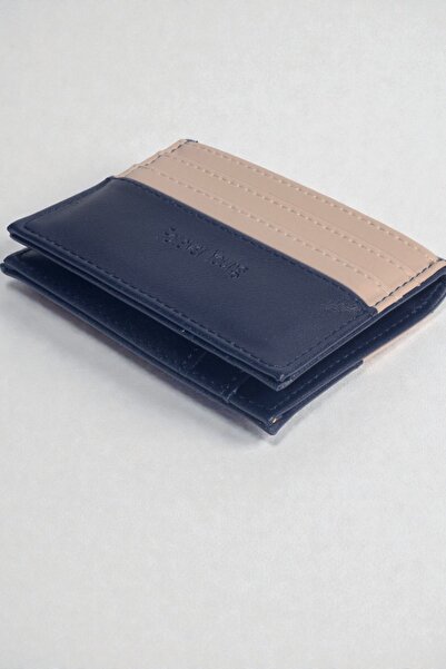 dericom Navy Blue Women's Mini Wallet – Multi-Compartment Card Holder, Snap C...