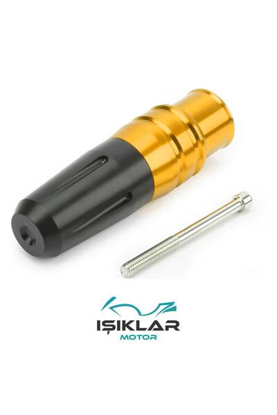 Hsb Kuba Newcity 125 Egzoz Koruma Sarı Aks00499