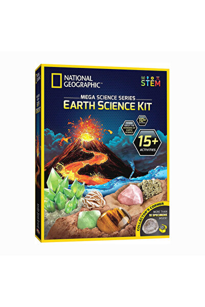 NATIONAL GEOGRAPHIC استكشافات علمية: مجموعة أدوات علوم الأرض الضخمة