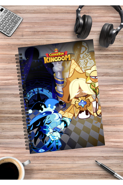 mertfigur Cookie Run Kingdom Anime Spiral Notebook A5 (50 Sheets)