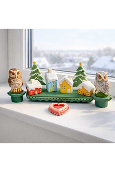 ABCPANO Boyanabilir Dekor Biblo Seti | Ev Dekoru & Hobi Boyama Seti | El Yapı...