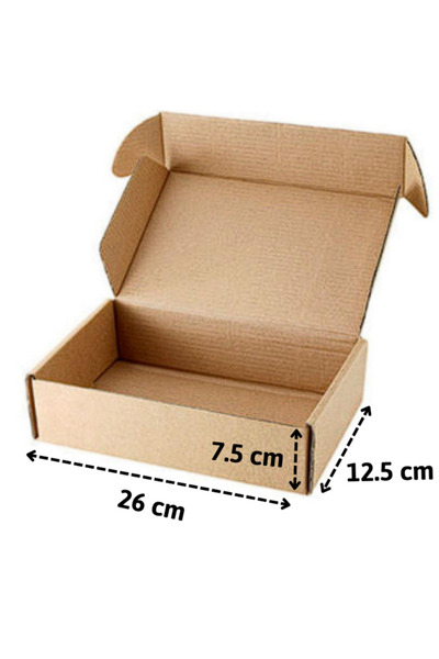 Koli Center E-Ticaret Kargo Kutusu 26x12.5x7.5 (50 ADET)
