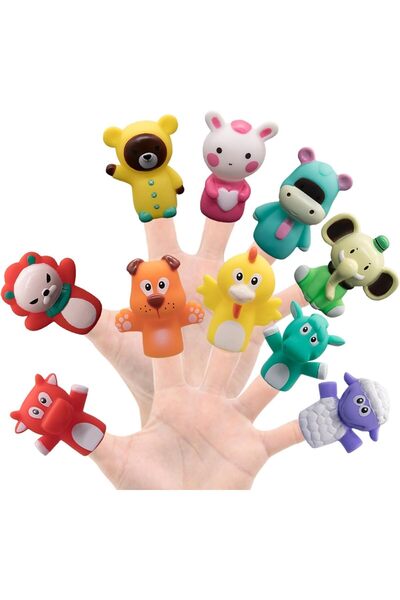 XICEN مجموعة دمى أصابع بيبي شارك