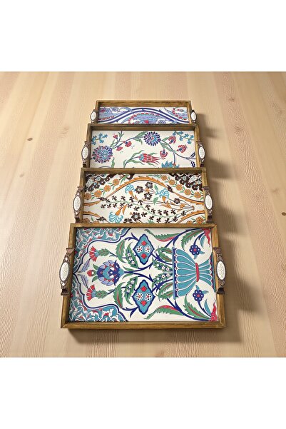 Artistic Quality Decorative Tea, Coffee and Presentation Tray, Promise, Engag...