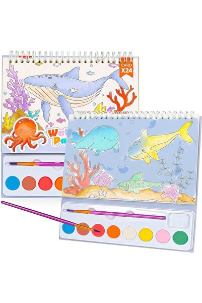 Generic Watercolor Coloring Book for Kids