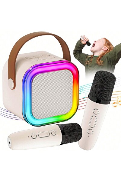 Generic جهاز كاريوكي مزود بميكروفونات لاسلكية