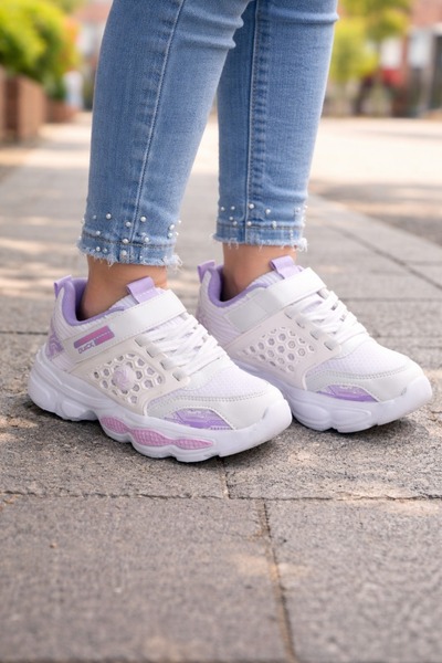 minibonito Girls' Sports Shoes – Mesh, Velcro, Anarok Sole