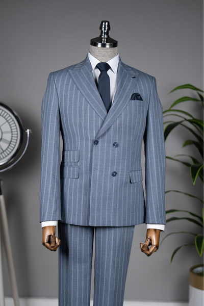 Terziayhan Tailor Ayhan Double-Breasted Suit