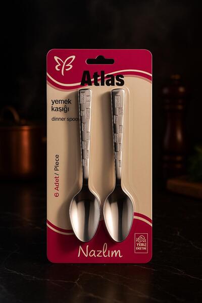Atlas Superior – 6'lı Yemek Kaşığı Seti